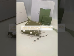 5 motywów 18-karatowa złota bransoletka VS diamenty VCA Vintage bransoletka Alhambra