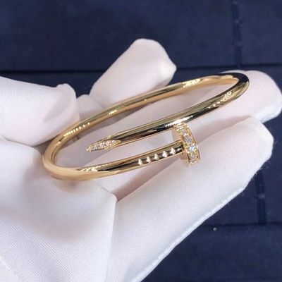 jakość  18K Gold Car tier Juste Un Clou Bracelet Support Sample Order OEM fabryka