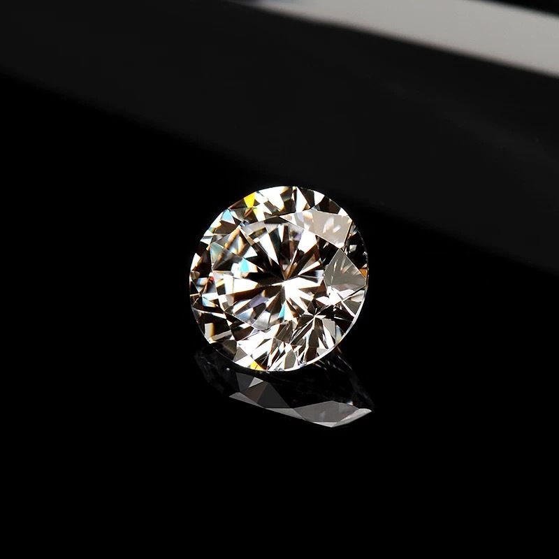 Jakość LuxuryShine VS2 Okrągły Diament Zrośnie w laboratorium 1CT 2CT 3CT 4CT 5CT D-F Kolor biały Diament Z Certyfikatem IGI fabryka