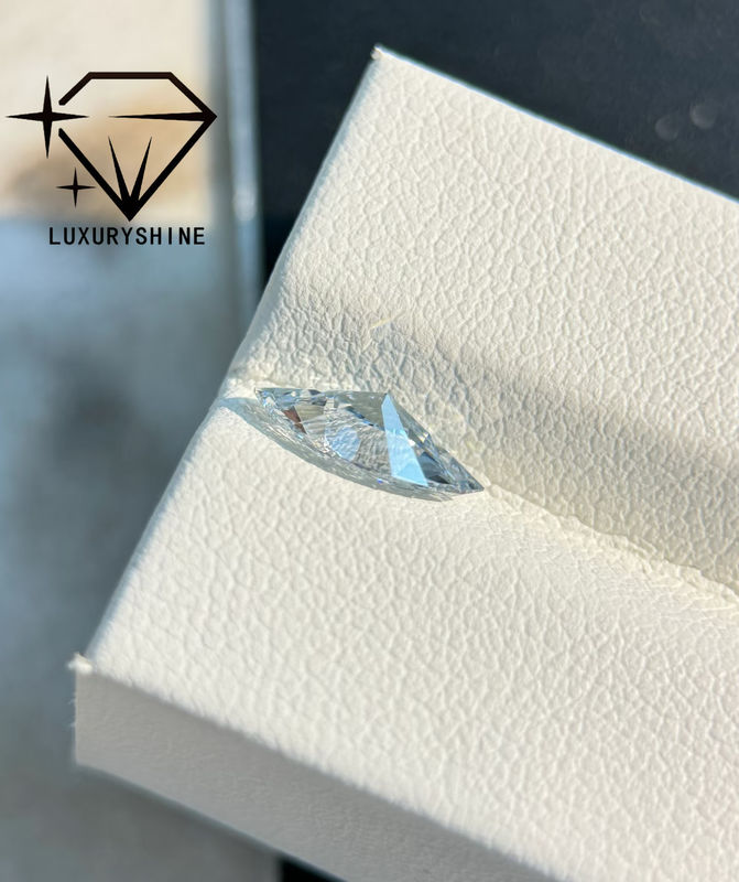 Jakość LuxuryShine VVS2 Markiza 0.3-15ct Diament Hodowlany D-F Kolor 3EX Szlif Kamienie Z Certyfikatem IGI Prawdziwy Diament fabryka