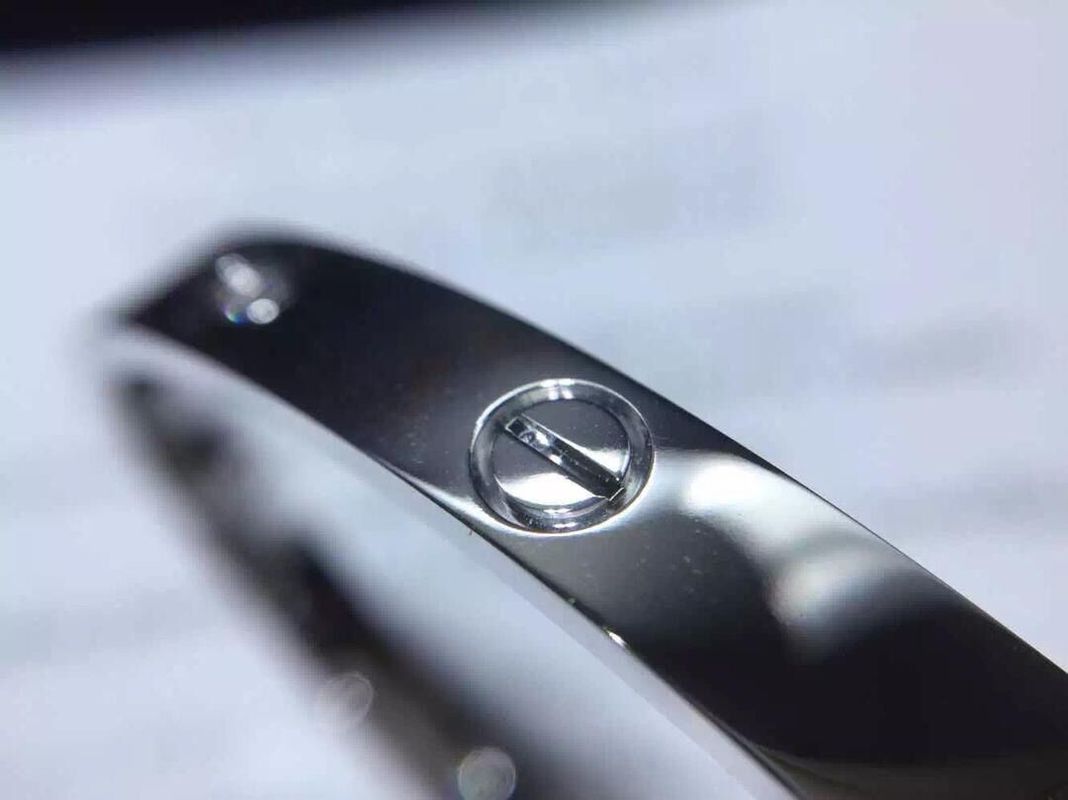 Jakość Marka Biżuteria Bransoletka Miłość 4 Diamenty Żółte Złoto Diamenty 18k Złoto fabryka