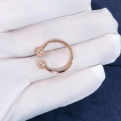Jakość Kobiety Piaget Posession Open Circle Diamond Ring Ok. 0,34 centa fabryka