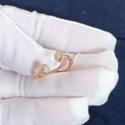 Jakość Kobiety Piaget Posession Open Circle Diamond Ring Ok. 0,34 centa fabryka