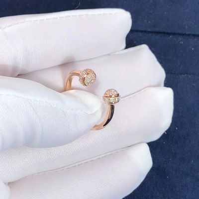 Jakość Kobiety Piaget Posession Open Circle Diamond Ring Ok. 0,34 centa fabryka