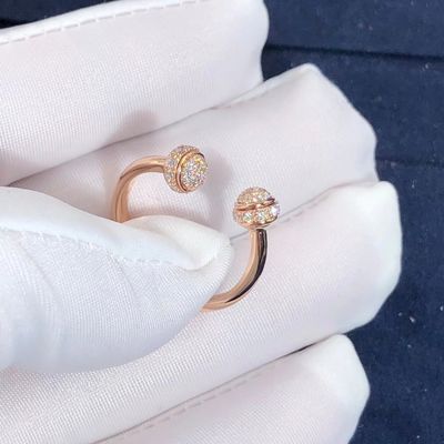 Jakość Kobiety Piaget Posession Open Circle Diamond Ring Ok. 0,34 centa fabryka