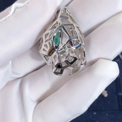 Jakość Naszyjnik Panthere z 18-karatowego białego złota Car Tier Onyx VS Diamonds Dostosowane fabryka