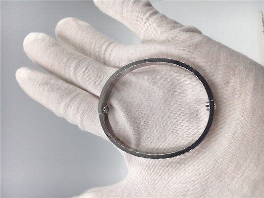 Jakość Dziewczyna Luksusowa Biżuteria Diamentowa Biżuteria Miłość Bransoletka 18k Białe Złoto fabryka
