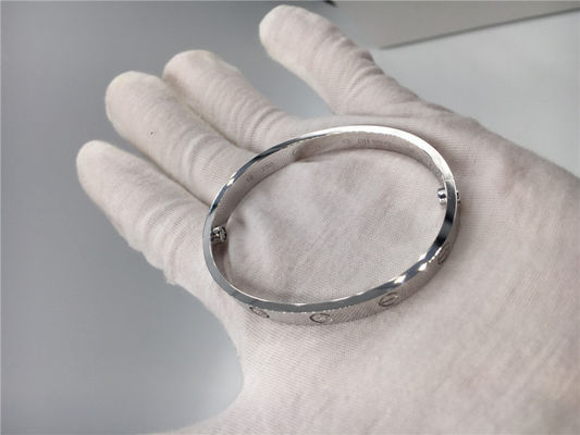 Jakość Dziewczyna Luksusowa Biżuteria Diamentowa Biżuteria Miłość Bransoletka 18k Białe Złoto fabryka