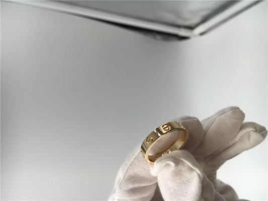 Jakość Prosta konstrukcja wysokiej klasy niestandardowej biżuterii Love Ring Wedding Band fabryka