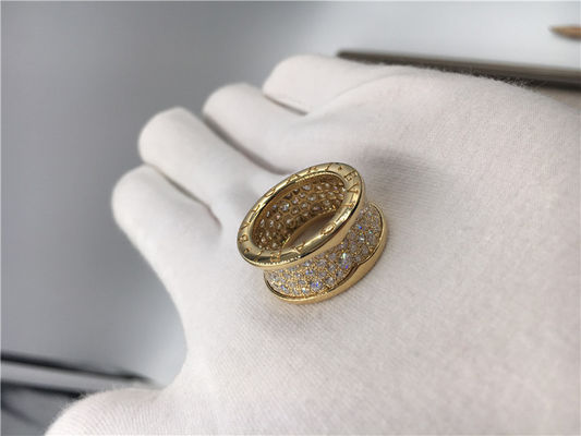 Jakość Luksusowa biżuteria Męskie obrączki ślubne, 18-karatowe żółte złoto Vintage Luxury Jewelry Rings with Diamonds fabryka