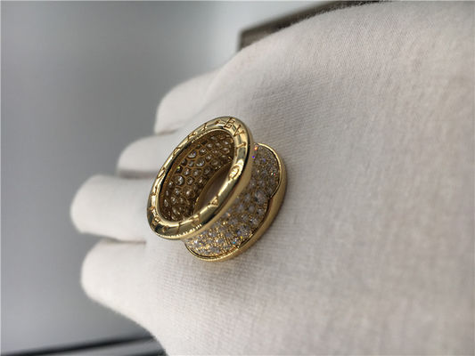 Jakość Luksusowa biżuteria Męskie obrączki ślubne, 18-karatowe żółte złoto Vintage Luxury Jewelry Rings with Diamonds fabryka