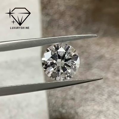 Jakość LuxuryShine 100% Prawdziwe Diamenty D-F Kolor VVS2 Biały Okrągły Kształt Doskonały Szlif Diamenty Hodowane w Laboratorium z Certyfikatem IGI fabryka