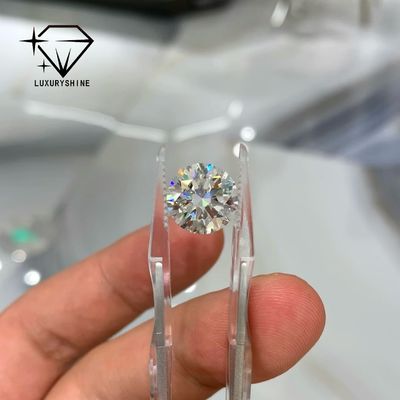 Jakość LuxuryShine 100% Prawdziwe Diamenty D-F Kolor VVS2 Biały Okrągły Kształt Doskonały Szlif Diamenty Hodowane w Laboratorium z Certyfikatem IGI fabryka