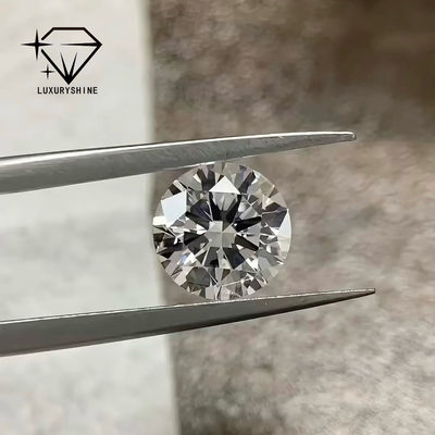 Jakość LuxuryShine 100% Prawdziwe Diamenty D-F Kolor VVS2 Biały Okrągły Kształt Doskonały Szlif Diamenty Hodowane w Laboratorium z Certyfikatem IGI fabryka