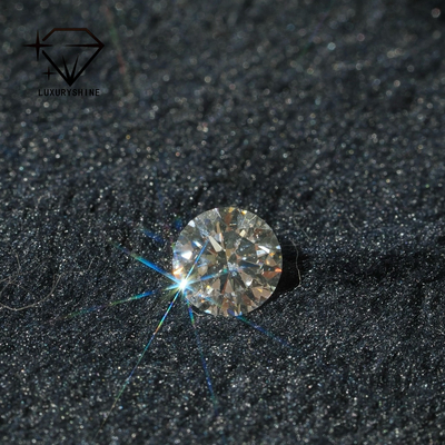 LuxuryShine VS1 Diament Hodowlany 1ct 2ct 3ct 4ct 5ct Okrągły Biały Doskonały Szlif Certyfikat IGI