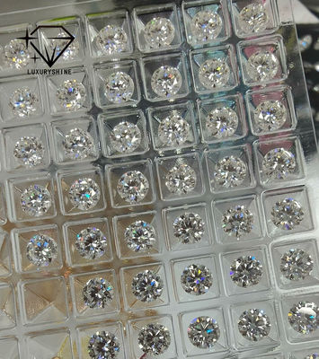 Jakość LuxuryShine VS1 Diament Hodowlany 1ct 2ct 3ct 4ct 5ct Okrągły Biały Doskonały Szlif Certyfikat IGI fabryka