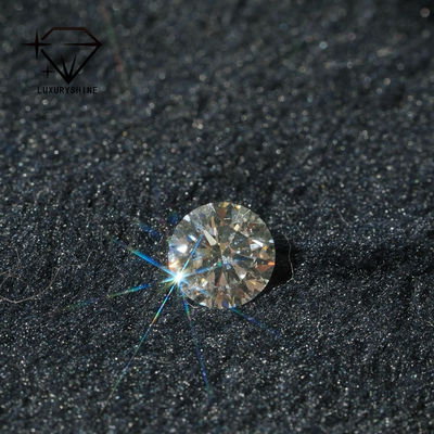 Jakość LuxuryShine VS2 Okrągły Diament Zrośnie w laboratorium 1CT 2CT 3CT 4CT 5CT D-F Kolor biały Diament Z Certyfikatem IGI fabryka