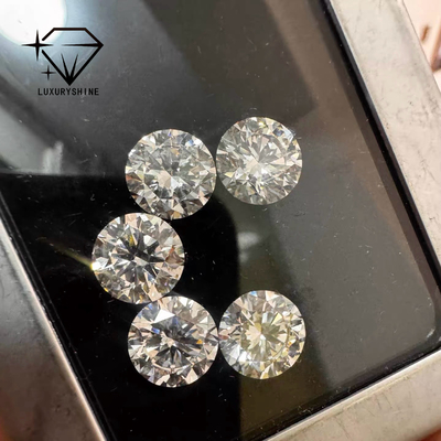 LuxuryShine 100% Prawdziwe Diamenty VVS1 Białe Okrągłe O Szlifie Doskonałym Diamenty Wyhodowane w Laboratorium Z Certyfikatem IGI