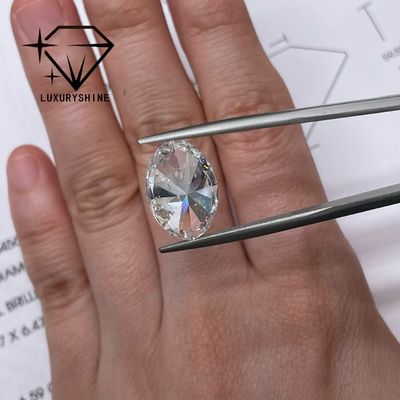 Jakość LuxuryShine 0.1-10CT VVS2 Lab Grown Diamond D-F Color White Oval Excellent Cut With IGI Certificate 3EX Cut Stones by LuxuryShine fabryka