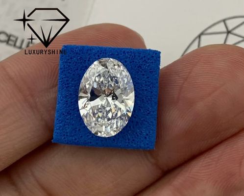 Jakość LuxuryShine Excellent Cut Lab Wyhodowany Diament D-F Kolor Biały Owalny 0.1-10CT VS1 z Certyfikatem IGI 3EX Kamienie cięte fabryka