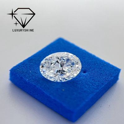 Jakość LuxuryShine Excellent Cut Lab Wyhodowany Diament D-F Kolor Biały Owalny 0.1-10CT VS1 z Certyfikatem IGI 3EX Kamienie cięte fabryka