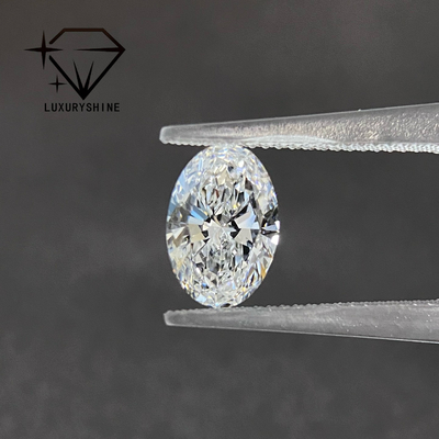 LuxuryShine Excellent Cut Lab Wyhodowany Diament D-F Kolor Biały Owalny 0.1-10CT VS1 z Certyfikatem IGI 3EX Kamienie cięte