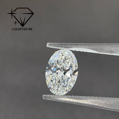 Jakość LuxuryShine Excellent Cut Lab Wyhodowany Diament D-F Kolor Biały Owalny 0.1-10CT VS1 z Certyfikatem IGI 3EX Kamienie cięte fabryka