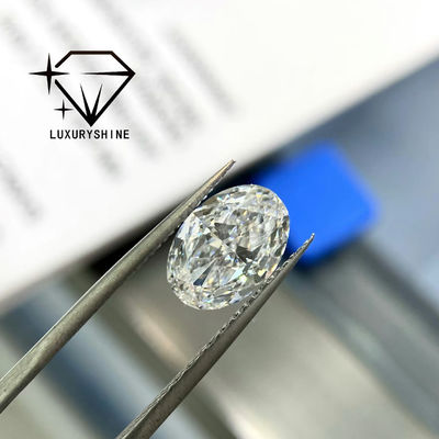 Jakość LuxuryShine 0.1-10CT VS2 Laboratory Grown Diamond D-F Color White Oval Excellent Cut With IGI Certificate 3EX Cut Stones Wholesale fabryka