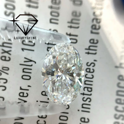Jakość LuxuryShine 0.1-10CT VS2 Laboratory Grown Diamond D-F Color White Oval Excellent Cut With IGI Certificate 3EX Cut Stones Wholesale fabryka