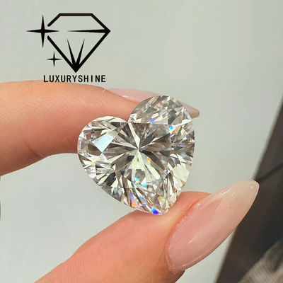Jakość LuxuryShine VS1 Białe Serce Doskonały Cięcie Laboratorium Wyhodowany Diament 1CT 2CT 3CT 4CT 5CT Wsparcie Specjalna personalizacja fabryka
