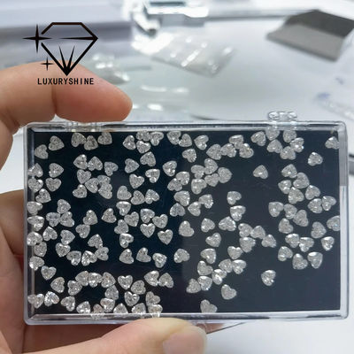 Jakość LuxuryShine VS2 Heart Excellent Cut Lab Grown Diamond Real Diamonds & Wedding Jewelry & Customized Jewelry Support Specjalna personalizacja fabryka