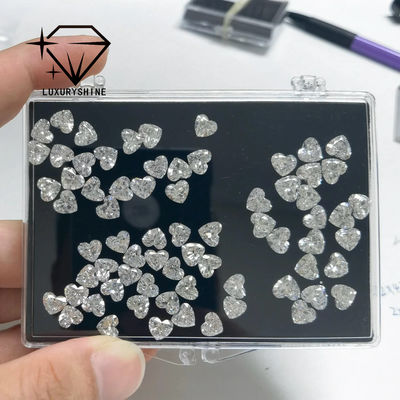 Jakość LuxuryShine VVS1-VS2 Heart Excellent Cut Lab Grown Diamond Real Diamonds & Wedding Jewelry & Customized Jewelry Support Specjalna personalizacja fabryka