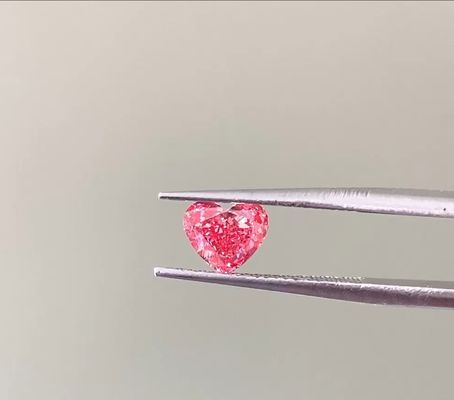 Jakość LuxuryShine Fancy Pink / Fancy Intense Pink / Fancy Vivid Pink Heart Cut Laboratory Grown Diamond VVS-VS1 Real Diamonds & Wedding Jewelry & Customized Jewelry fabryka