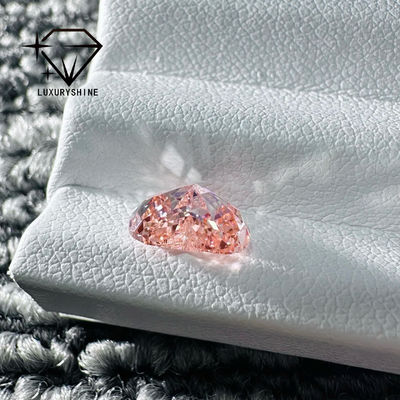 Jakość LuxuryShine Fancy Pink / Fancy Intense Pink / Fancy Vivid Pink Heart Cut Laboratory Grown Diamond VVS-VS1 Real Diamonds & Wedding Jewelry & Customized Jewelry fabryka