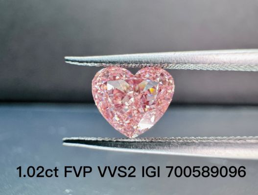 Jakość LuxuryShine Fancy Pink / Fancy Intense Pink / Fancy Vivid Pink Heart Cut Laboratory Grown Diamond VVS-VS1 Real Diamonds & Wedding Jewelry & Customized Jewelry fabryka