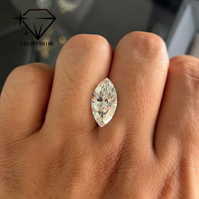 Jakość LuxuryShine VVS2 Markiza 0.3-15ct Diament Hodowlany D-F Kolor 3EX Szlif Kamienie Z Certyfikatem IGI Prawdziwy Diament fabryka