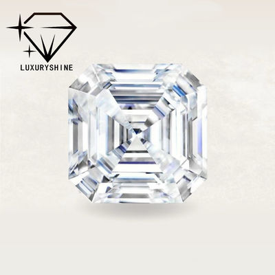 Jakość LuxuryShine VVS-VS Asscher Shape Lab Diament wyhodowany 0.1-10CT D-F Kolor biały diament z certyfikatem IGI 3EX Kamienie cięte fabryka