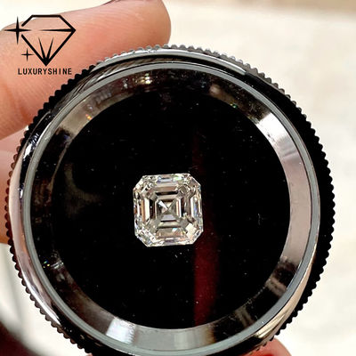 Jakość LuxuryShine VVS-VS Asscher Shape Lab Diament wyhodowany 0.1-10CT D-F Kolor biały diament z certyfikatem IGI 3EX Kamienie cięte fabryka
