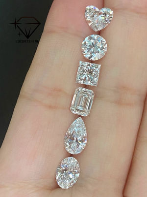 Jakość LuxuryShine VVS-VS Asscher Shape Lab Diament wyhodowany 0.1-10CT D-F Kolor biały diament z certyfikatem IGI 3EX Kamienie cięte fabryka