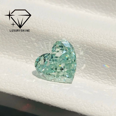Jakość LuxuryShine Różowy / Żółty / Zielony Lab Heart Cut Grown Diamond VVS-VS Real Diamonds & Wedding Jewelry & Customized Jewelry fabryka