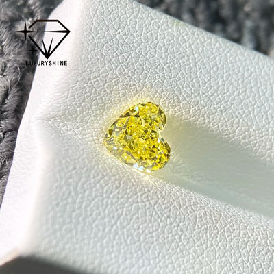 Jakość LuxuryShine Różowy / Żółty / Zielony Lab Heart Cut Grown Diamond VVS-VS Real Diamonds & Wedding Jewelry & Customized Jewelry fabryka