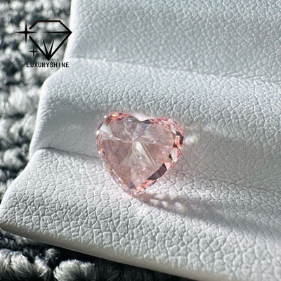 Jakość LuxuryShine Różowy / Żółty / Zielony Lab Heart Cut Grown Diamond VVS-VS Real Diamonds & Wedding Jewelry & Customized Jewelry fabryka