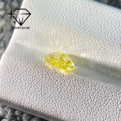 LuxuryShine Różowy / Żółty / Zielony Lab Heart Cut Grown Diamond VVS-VS Real Diamonds & Wedding Jewelry & Customized Jewelry