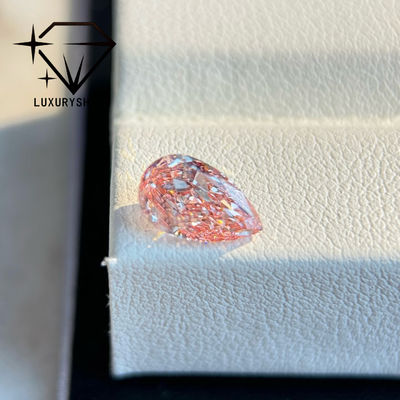 Jakość LuxuryShine 1-15CT Fantazy różowy Gruszka szlif Lab Grown Diament VVS-VS Luźne Diamenty & Biżuteria ślubna & Biżuteria na zamówienie ﻿ fabryka