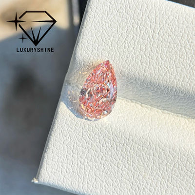 Jakość LuxuryShine 1-15CT Fantazy różowy Gruszka szlif Lab Grown Diament VVS-VS Luźne Diamenty & Biżuteria ślubna & Biżuteria na zamówienie ﻿ fabryka