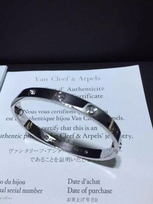 Jakość Marka Biżuteria Bransoletka Miłość 4 Diamenty Żółte Złoto Diamenty 18k Złoto fabryka