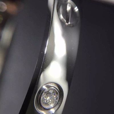 Jakość Marka Biżuteria Bransoletka Miłość 4 Diamenty Żółte Złoto Diamenty 18k Złoto fabryka