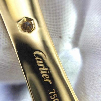 Jakość Marka Biżuteria Bransoletka Miłość 4 Diamenty Żółte Złoto Diamenty 18k Złoto fabryka