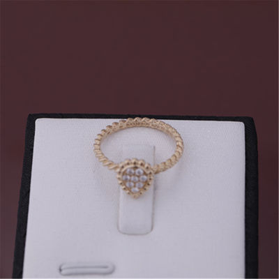 Jakość Serpent Boheme Pierścionek XS Motif Ref JRG02674 18-karatowe różowe złoto pierścionek z brylantem fabryka