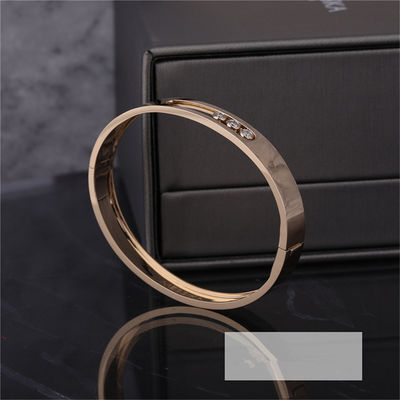 Jakość Bransoletka z 18-karatowego żółtego złota Luxury Jewelry Move Noa Diamond Bangle dla kobiet fabryka
